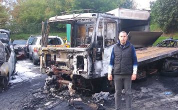 Podpalacz miotaczem ognia spalił pomoc drogową. Będzie ponowne śledztwo