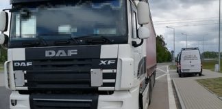 Kompletnie pijany kierowca ciężarówki wiózł stal trasą S3. Wydmuchał 2,3 promila