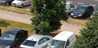 Mistrzowie parkowania w Zielonej Górze niszczą trawnik (ZDJĘCIA CZYTELNIKA)