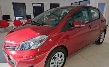 Toyota Yaris z przebiegiem 779 km, i to nie żart