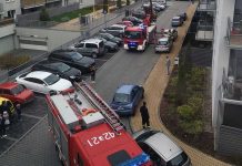 Zielonogórscy strażacy nie mogli dojechać do pożaru. Kiedyś dojdzie do tragedii. Tak być nie może (ZDJĘCIA CZYTELNIKÓW)