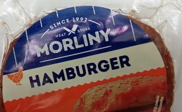 Uwaga! Salmonella w hamburgerze drobiowym Morliny