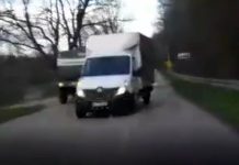 Busem wyprzedzał na czołówkę. Mogło dojść do poważnego wypadku (FILM CZYTELNIKA)