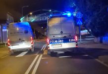 Nocny wypadek w Zielonej Górze. Ranne dwie osoby (ZDJĘCIA CZYTELNIKA)
