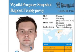 Policja szuka mordercy kobiety. Nagroda to 70 tys. zł. Podobizna powstała na bazie DNA (FILM)