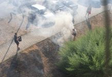 Pożar trawy na osiedlu pod blokiem w Zielonej Górze. To podpalenie (ZDJĘCIA CZYTELNIKA)