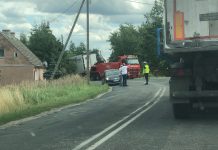 Uwaga kierowcy. Utrudnienia na drodze do Nowogrodu Bobrzańskiego (ZDJĘCIE CZYTELNIKA)