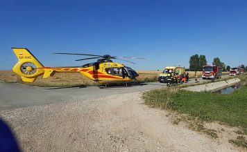 Tragiczny wypadek na polu. Prasa oderwała rolnikowi rękę