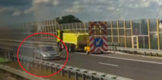 Kierowca mazdy jechał pod prąd trasą S3. Mogło dojść do tragedii (FILM)