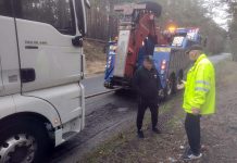 Pijany kierowca ciężarówki zatrzymany przez zielonogórską policję (ZDJĘCIA)