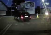 Kierowca mercedesa zrobił to w Zielonej Górze, bo nie chciało mu się zawracać na rondzie (FILM CZYTELNIKA)