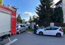 Zderzenie samochodów w Zielonej Górze.(ZDJĘCIA CZYTELNIKA)