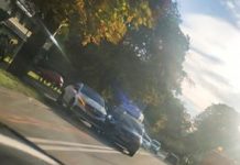 Zderzenie samochodów w Zielonej Górze (ZDJĘCIE CZYTELNIKA)