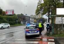 Wypadek w Zielonej Górze. Potrącenie rowerzysty