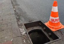 Plaga kradzieży włazów żeliwnych w Zielonej Górze (ZDJĘCIA)