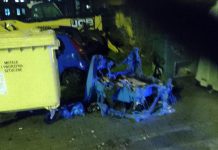 Wieczorem w Zielonej Górze płonęły śmietniki. To podpalenia (ZDJĘCIA)