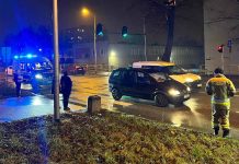 Potrącenie mężczyzny w Zielonej Górze. Sprawca ukarany surowym mandatem (ZDJĘCIA)