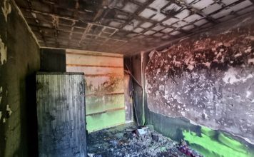 Pożar mieszkania w szeregowcu. Wszystko spłonęło (ZDJĘCIA)