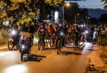 Nocna masa krytyczna w Zielonej Górze. Było tysiąc rowerzystów (DUŻO ZDJĘĆ)