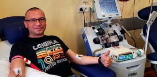 Piękny dar policjanta z Lubska. Ratuje komuś życie