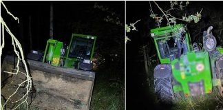 Kobieta i mężczyzna ukradli ładowarkę wartą 300 tys. zł. Sprzęt ukryli w lesie (ZDJĘCIA)