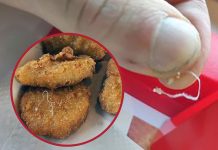 Znalazł to w jedzeniu z McDonalda w Zielonej Górze (ZDJĘCIA CZYTELNIKA)