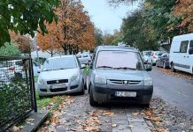 Zielona Góra. Jak można było tak zaparkować? (ZDJĘCIE CZYTELNIKA)