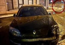 Zielona Góra. Zderzenie renault i BMW, którego kierowca uciekł. Świadek znalazł BMW, ale policja przyjechała po… czterech godzinach