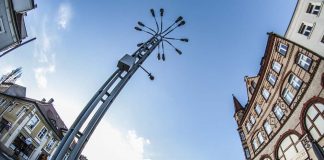 Latarnie w Zielonej Górze do czyszczenia