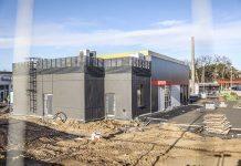 Nowa restauracja KFC w Zielonej Górze koło CRS-u. Budowa już trwa