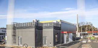 Nowa restauracja KFC w Zielonej Górze koło CRS-u. Budowa już trwa