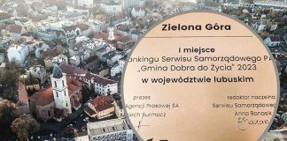 Zielona Góra najlepsza do życia