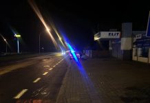 Zdarzenie drogowe na ulicy Poznańskiej w Zielonej Górze