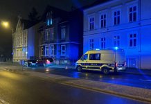 Zderzenie samochodów na ul Wyspiańskiego w Zielonej Górze