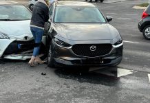 Kolizja na skrzyżowaniu ul Stefana Batorego z Źródlaną