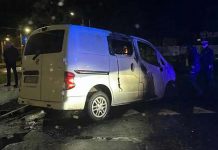 Pożar busa w Zielonej Górze. Zapalił się w czasie jazdy (ZDJĘCIA CZYTELNIKA)