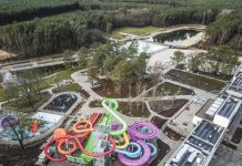 W Zielona Górze trwa budowa gigantycznego kąpieliska na 1,5 tys. osób (FILM, ZDJĘCIA)