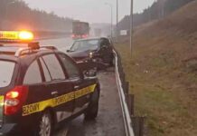 Zielona Góra. Kierująca fordem uderzyła w ciężarówkę na S3