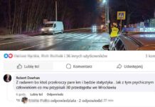 Poseł Dowhan komentuje działania zielonogórskiej policji. „Będzie statystka”. Policjanci są wkurzeni