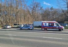 Zderzenie czterech samochodów w Zielonej Górze