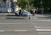 Kierowca Bolta z porannego wypadku w Zielonej Górze zmarł w szpitalu