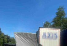 Wypadek w Zielonej Górze. Zderzenie ciężarówki, busa i dwóch osobówek (ZDJĘCIA CZYTELNIKÓW)