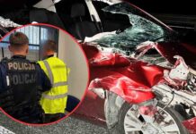 Pijany kierowca mazdą uderzył w ciężarówkę na A2 (FILM)