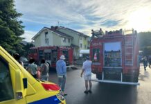 Piorun uderzył w dom w Zielonej Górze. Doszło do pożaru