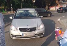 Zielona Góra. Kierująca mercedesem do Focusa wjechała pod prąd