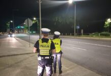 Nocna akcja zielonogórskiej policji. Wpadło 47 kierowców
