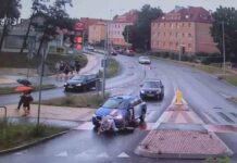 Dwa wypadki w Zielonej Górze. Kierujący boltem potrącił 78-letnią rowerzystkę (ZDJĘCIA)