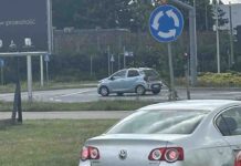 Zielona Góra. Jechał pod prąd rondem PCK i ulicą Wojska Polskiego (FILM CZYTELNIKA)