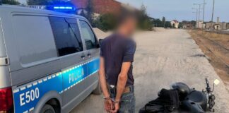 Uciekał policji bo ma sądowy zakaz prowadzenia