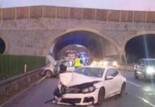 Zderzenie samochodów na S3 koło Zielonej Góry. Rozbite trzy auta (ZDJĘCIA)